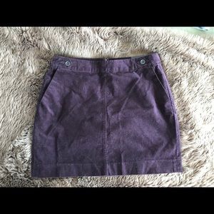 Corduroy skirt